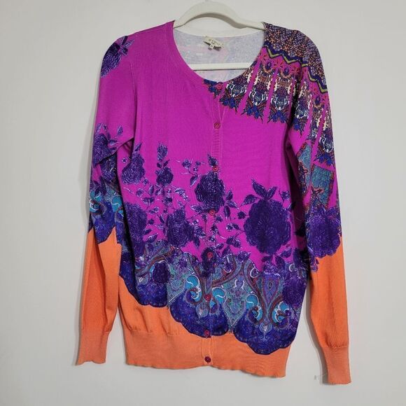 ETRO milano cardigan Sz XL - Picture 1 of 10